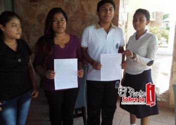 Pugnan estudiantes por mejores niveles de educación en Quintana Roo