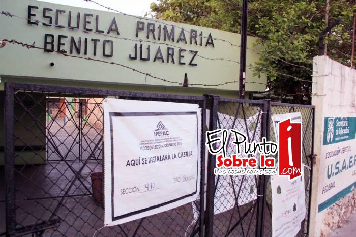 400 escuelas serán habilitadas como centros de votación