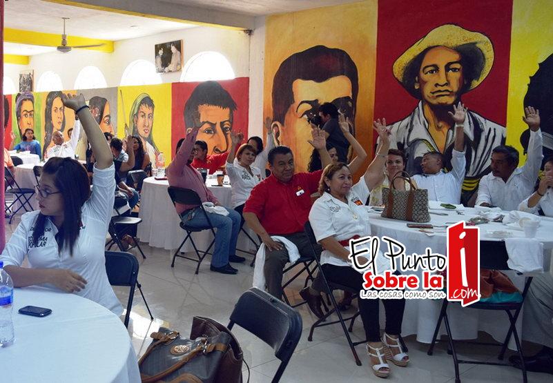 Por unanimidad aprueban candidatura a gobernador del PT