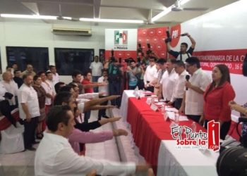 Firme la alianza del PRI con el Panal y PVEM