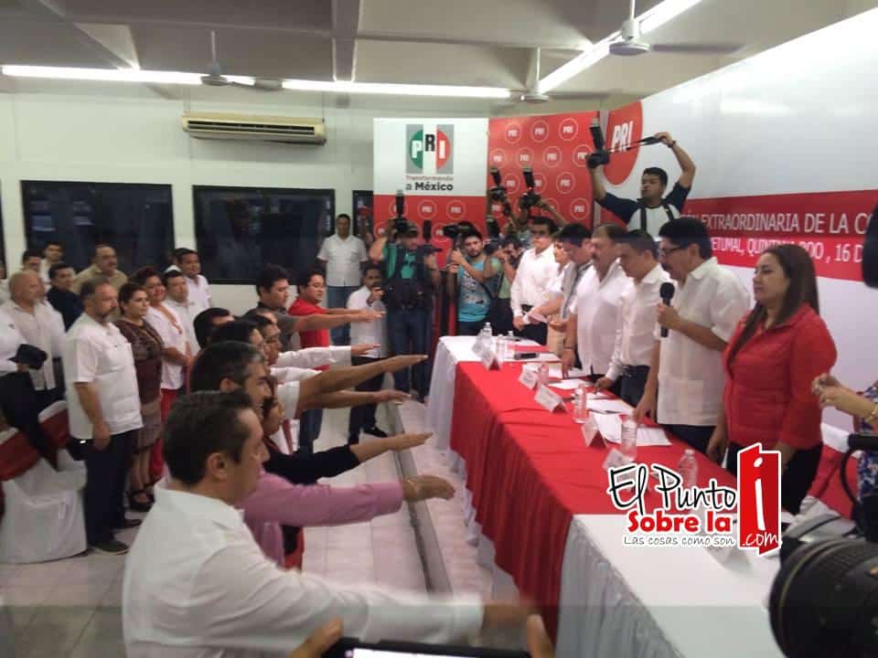 Firme la alianza del PRI con el Panal y PVEM