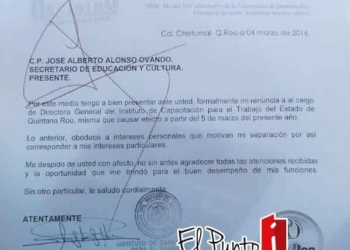 Alondra Herrera se separa del ICAT, quiere ser alcaldesa