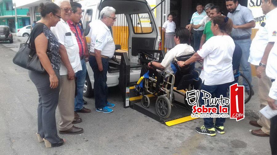Discapacitados de Chetumal tendrán taxi especial