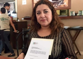 Renuncia Leslie Baeza a la secretaría general del PRI