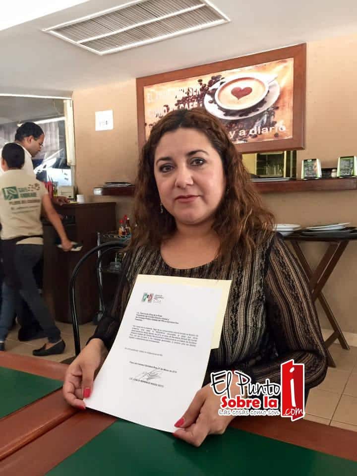 Renuncia Leslie Baeza a la secretaría general del PRI