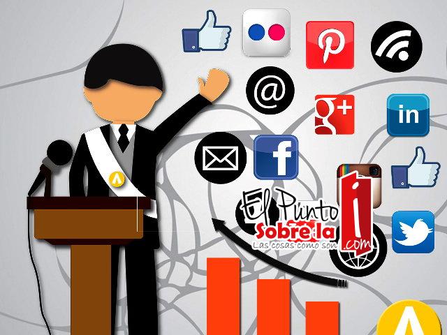Redes sociales influyen más del 60 por ciento en la intención del voto