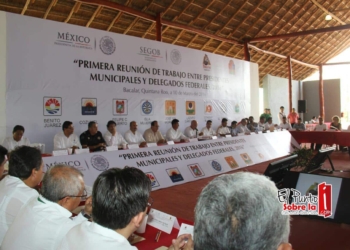 Bacalar, sede de la primera reunión de trabajo entre presidentes y delegados federales del 2016