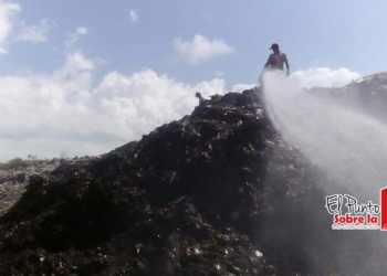 Se incendia de nuevo el basurero municipal de OPB