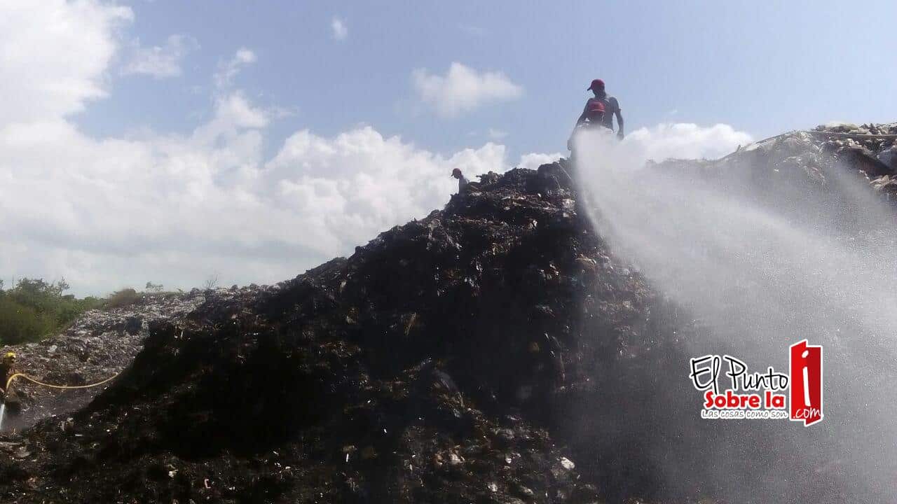 Se incendia de nuevo el basurero municipal de OPB