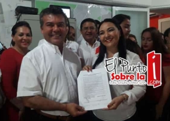 Teresita Flota Alcocer se registra como precandidata del Distrito X