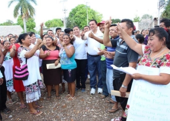 Comunidades mayas son escuchadas por Paoly y Valfre