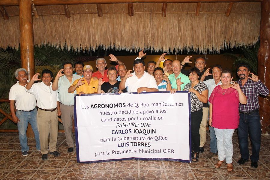 Agrónomos se suman al proyecto de Carlos  Joaquín y Luis Torres Llanes
