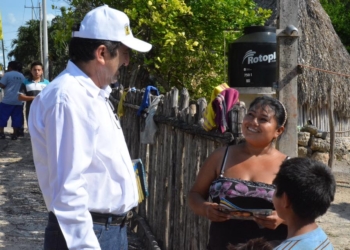 Domingo Flota visita Huay Max y Saban en busca de la alternancia en JMM