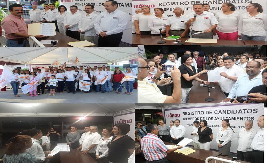 Recibe IEQROO solicitud de registro de aspirantes a candidatos para la elección de miembros de los ayuntamientos