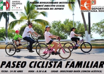 Programan Paseo Ciclista Familiar