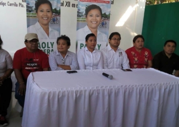 Las mujeres haremos historia en Felipe Carrillo Puerto: Paoly Perera