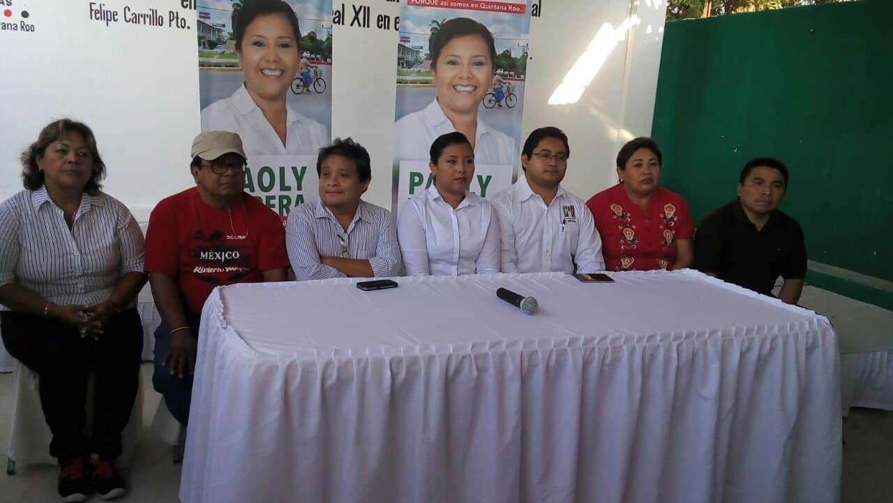 Las mujeres haremos historia en Felipe Carrillo Puerto: Paoly Perera