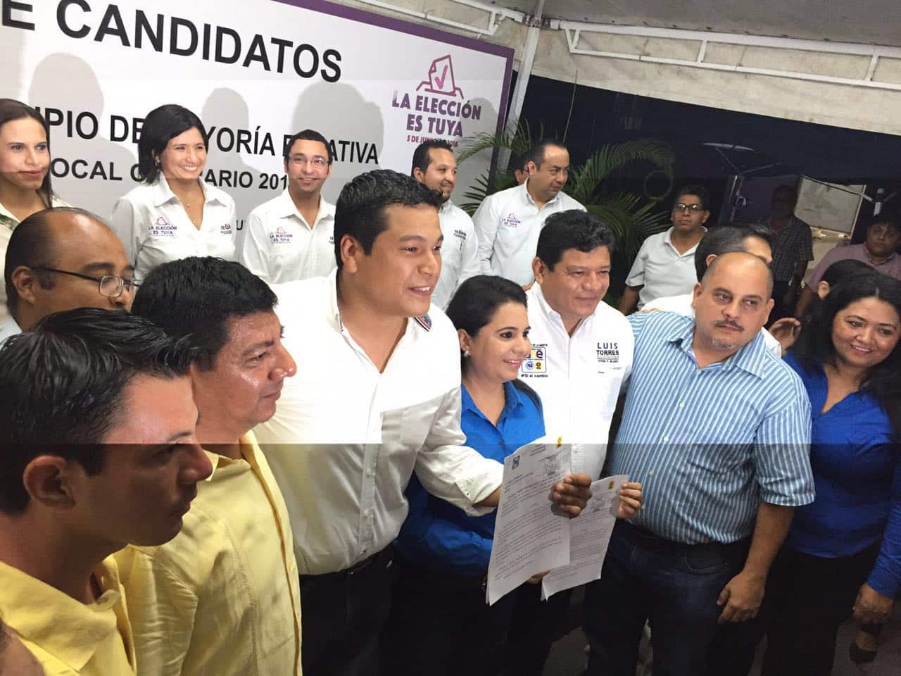PAN y PRD presentan sus cartas a diputaciones al IEQROO