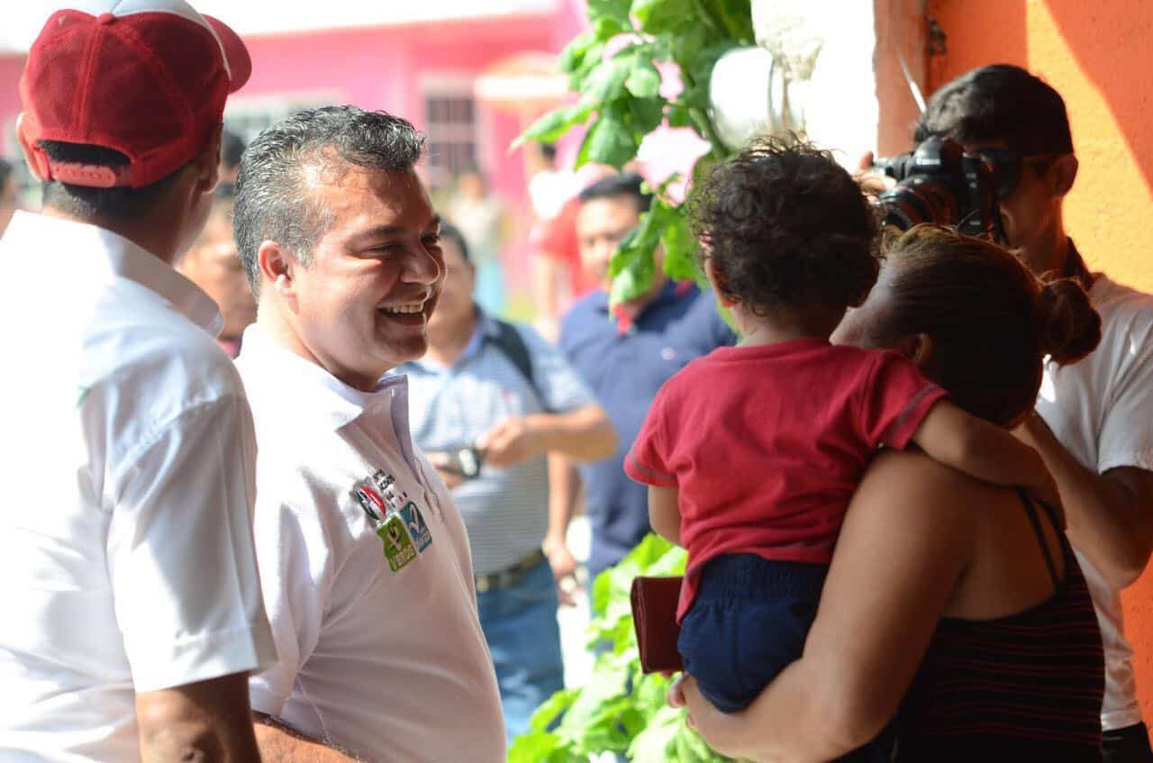 Mauricio Góngora comprometido con la transformación de Rancho Viejo