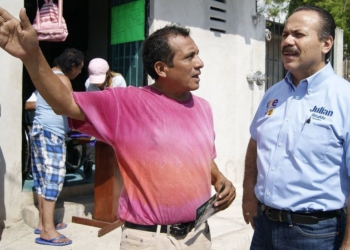 Julián Ricalde se compromete a meter orden en el transporte urbano