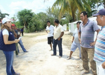 Atenciones médicas y proyectos productivos para las familias de Chiquilá, ese es mi compromiso: Trinidad García