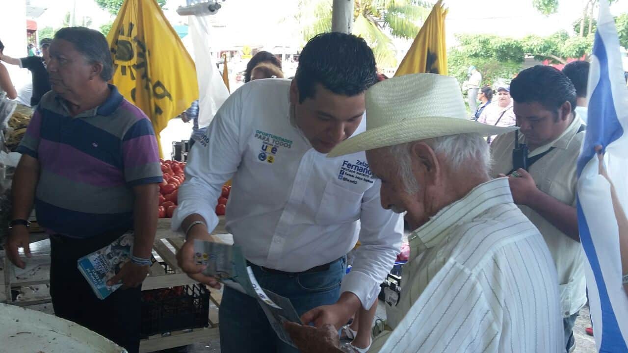 Inicia campaña el «Chino»Zelaya