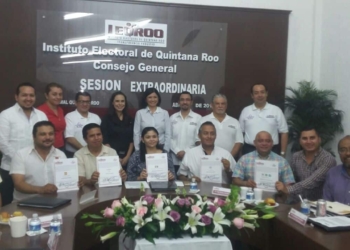 Da banderazo el Ieqroo para el arranque de campañas a gobernador