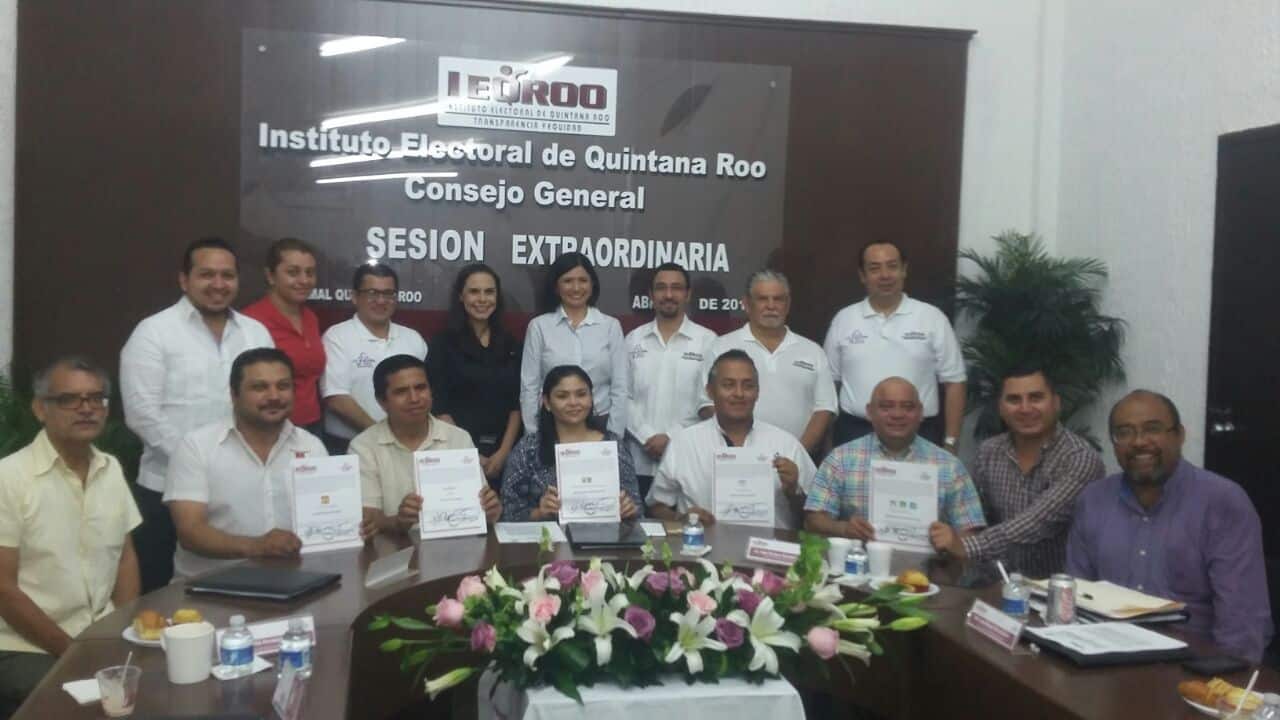 Da banderazo el Ieqroo para el arranque de campañas a gobernador