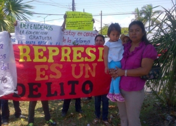 Se manifiesta maestra que no hizo exámenes de evaluación