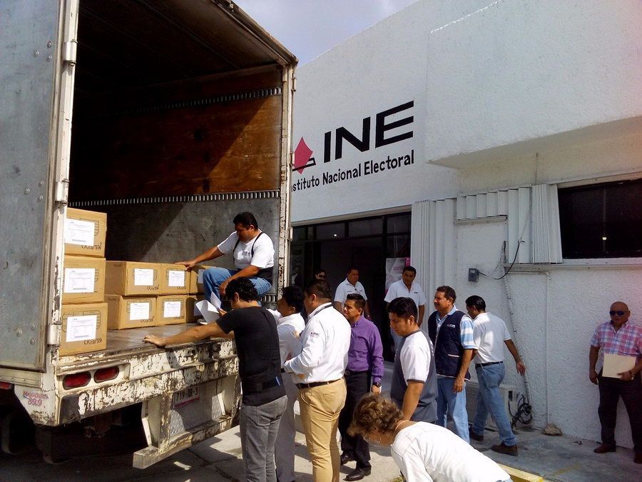 Junta local del INE resguarda Listado Nominal