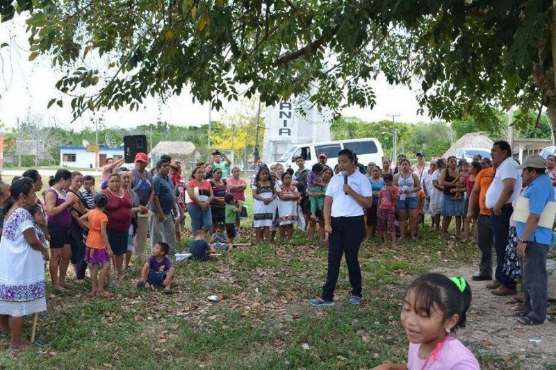 Paoly Perera sigue llevando sus propuestas a las comunidades