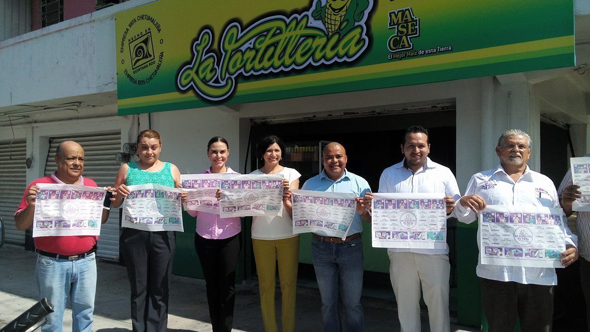 Fomenta IEQROO cultura del voto en envolturas de tortillas