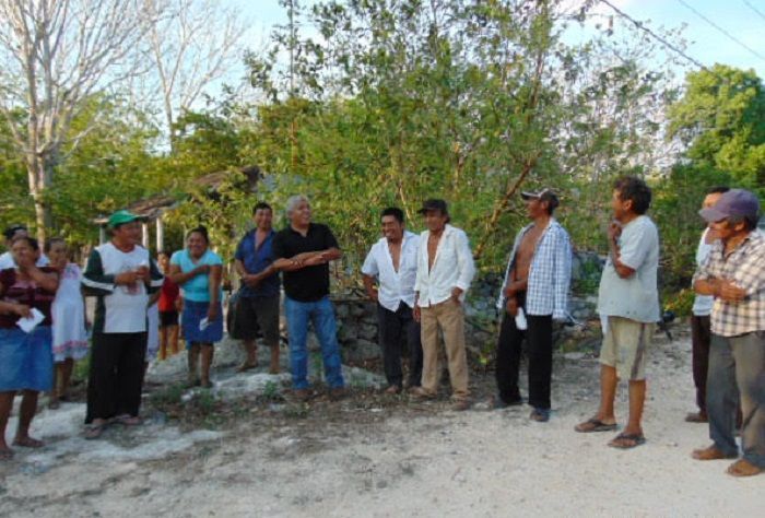 Habitantes de Rancho Viejo manifiestan su respaldo a Pedro Pérez Díaz
