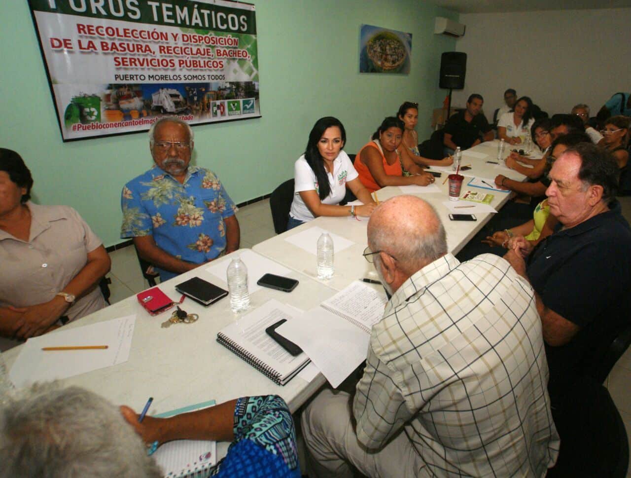 Será Puerto Morelos ejemplo de municipio limpio y organizado: Laura Fernández