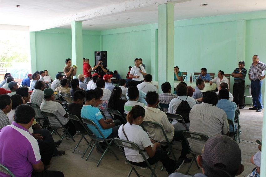 Paoly Perera se compromete con los productores de miel