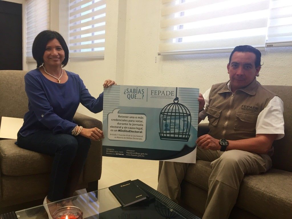 IEQROO  y FEPADE preparan despliegue operativo para prevenir delitos electorales