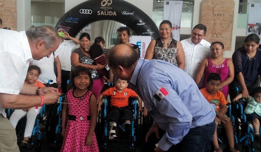La mano altruista detrás del Rally Maya