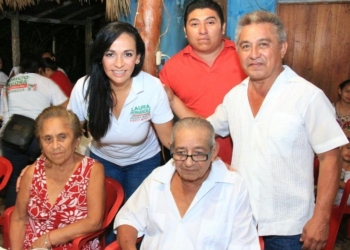 Será Puerto Morelos tierra de buenas oportunidades: Laura Fernández