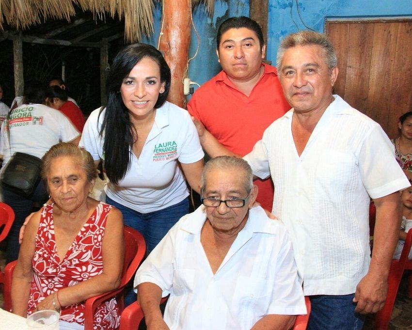 Será Puerto Morelos tierra de buenas oportunidades: Laura Fernández