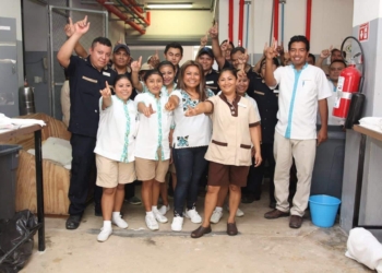 Fuerza laboral de la hotelería se suma al proyecto de Romi Dzul