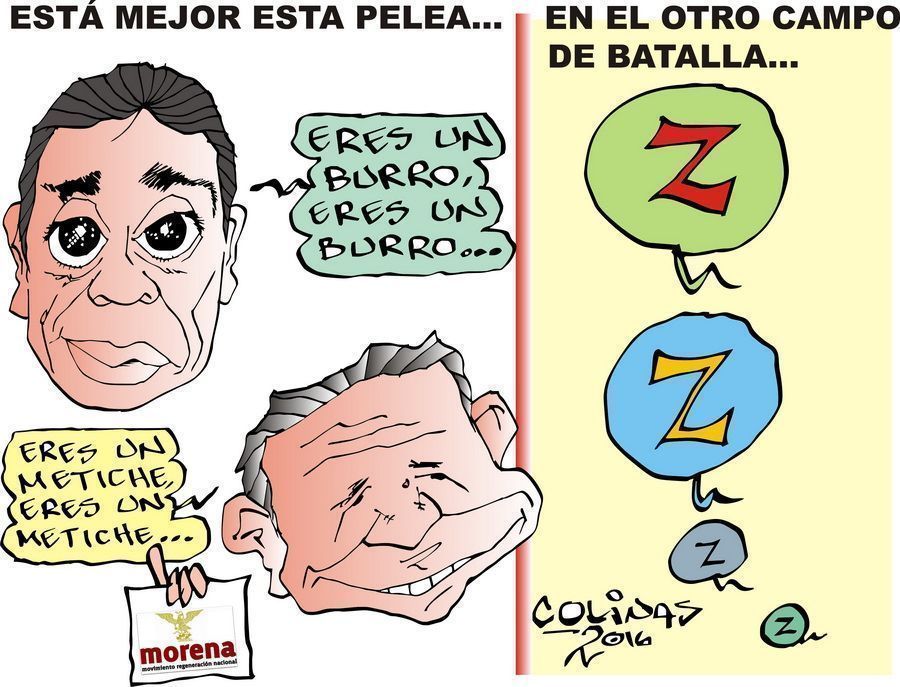 COLINAS: Está mejor esta pelea