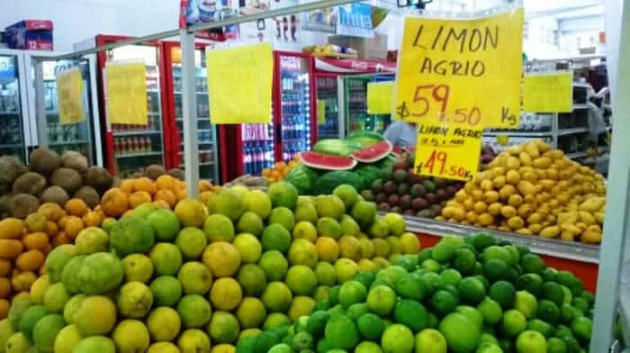 No bajan los precios del limón y la naranja agria