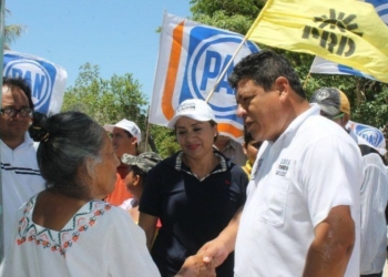 Cierre de campaña en Chetumal de candidatos Pan-Prd a la gubernatura, presidente municipal y diputados