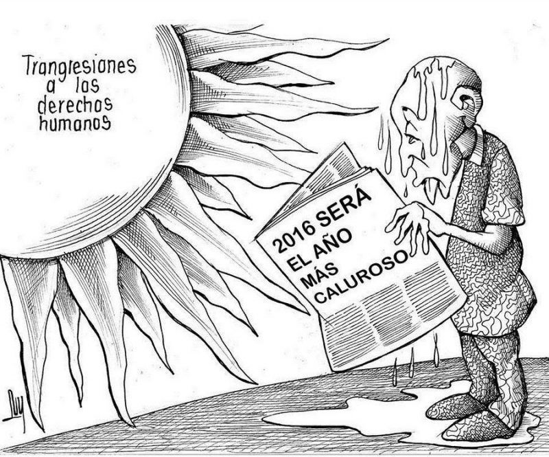 LUY: Riesgosa temperatura
