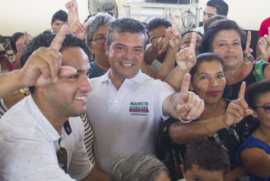 Mauricio Góngora comprometido con Quintana Roo