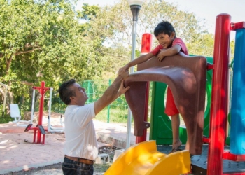Más y mejores espacios públicos para disfrutar en familia: Mauricio Góngora