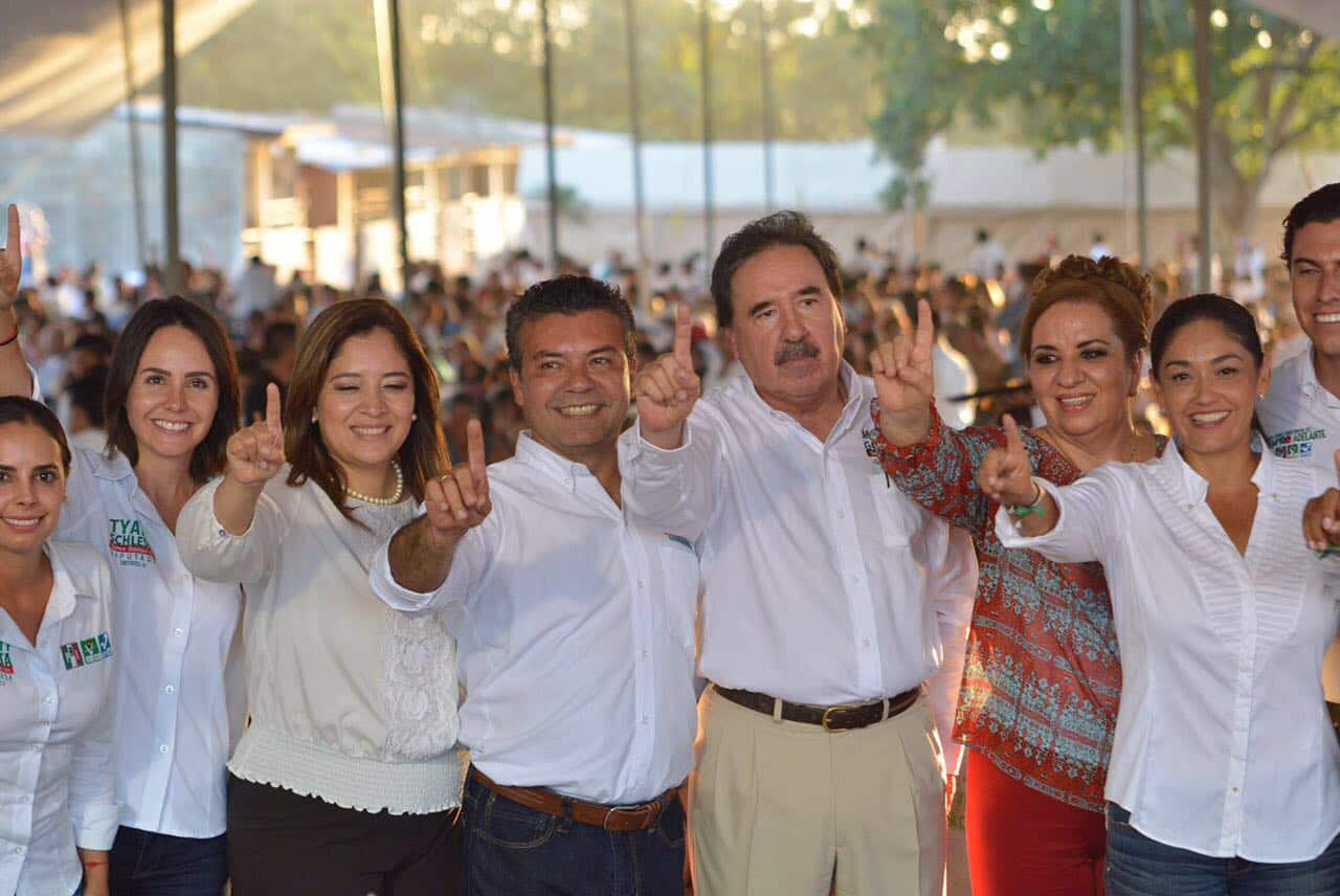Senadores del PRI y Verde, respaldan a Mauricio Góngora