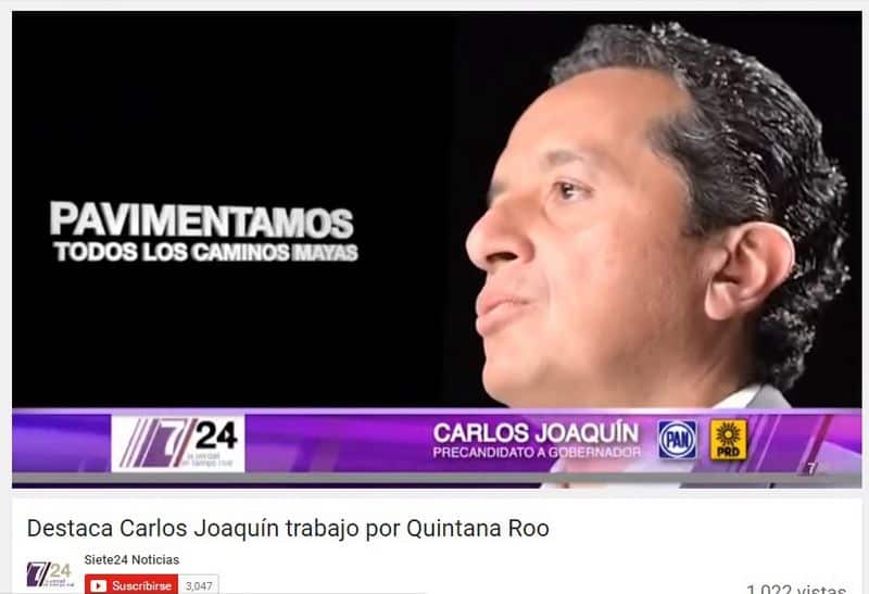 Investigará el INE a YouTube por culpa de la coalición UNE 