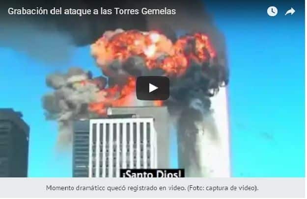 Aparece en YouTube video inédito de atentado contra Torres Gemelas | VIDEO