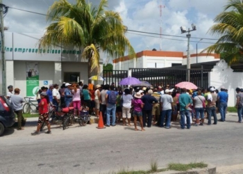 CFE hace de chivo los tamales a los antorchistas de Chetumal
